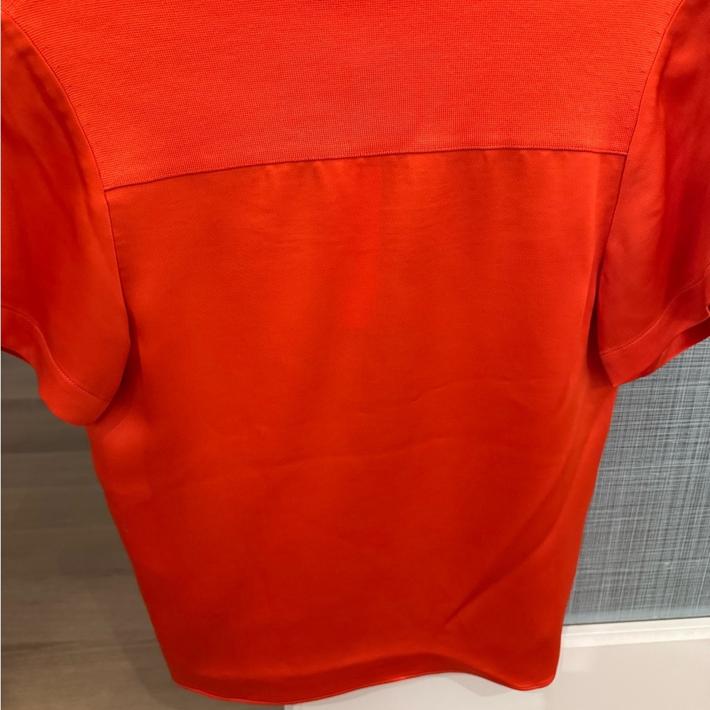 Jonathan Simkhai Orange Boxy T-shirt - Picture 4 of 5